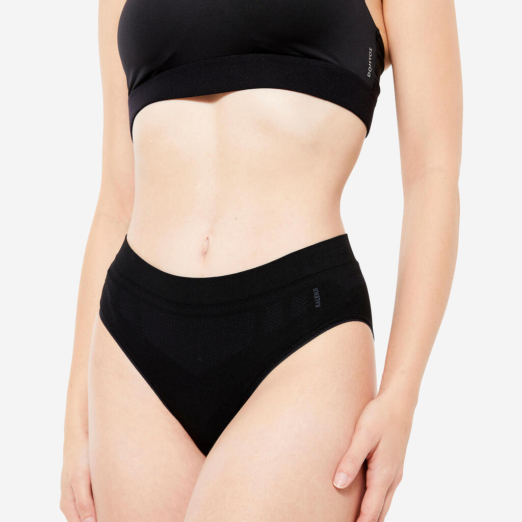 Women's Seamless Briefs Tri-Pack - Black/Quartz/Sage Grey